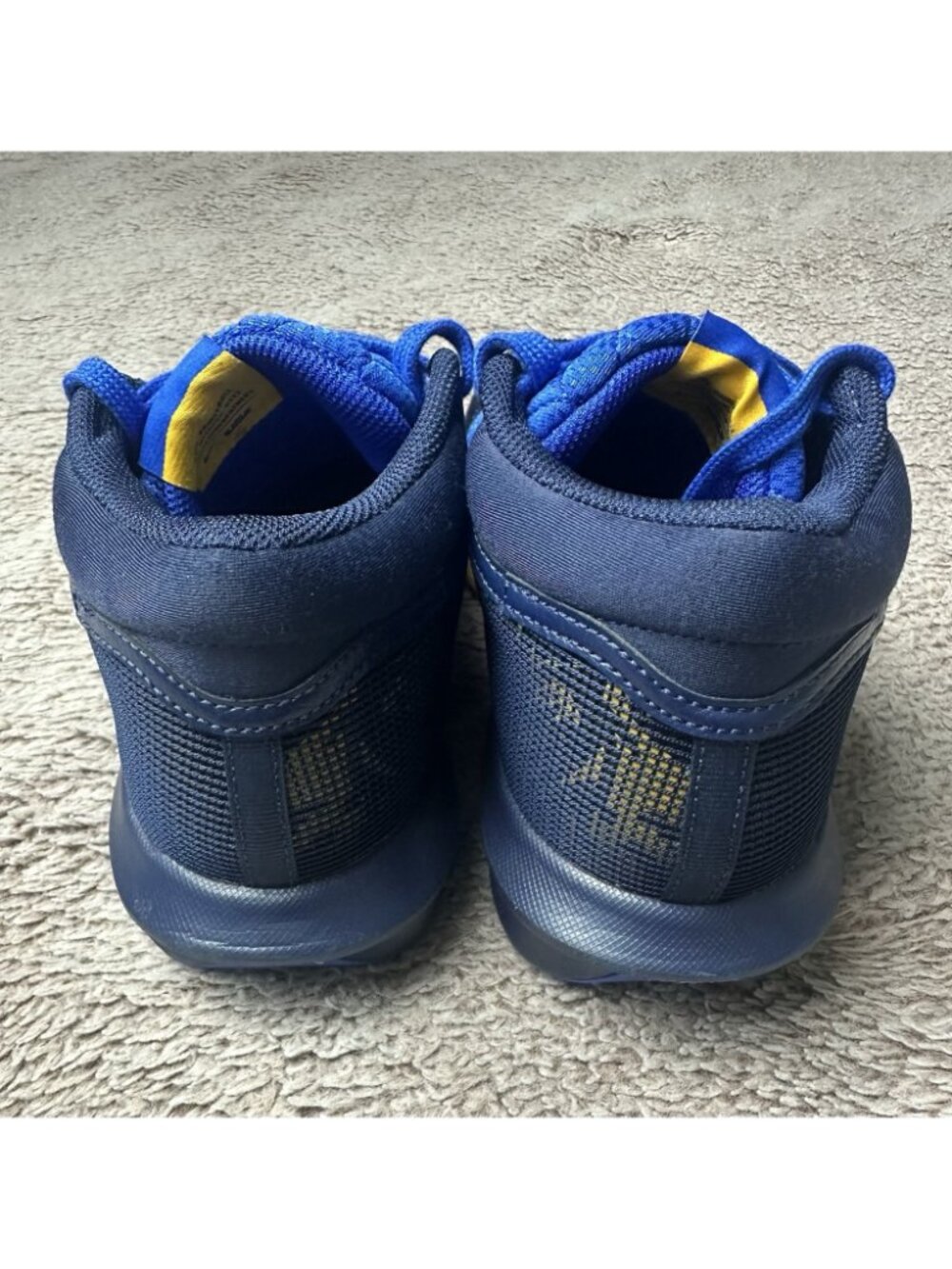 Nike Lebron Witness 8 Entourage Navy Blue Royal Gold FB2239-403 Mens Size 8 - Picture 6 of 16